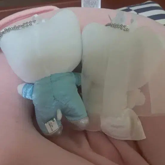 [BUNJANG] Hello Kitty Wedding Couple Doll Set / 헬로키티 웨딩 인형 커플 세트 새상품