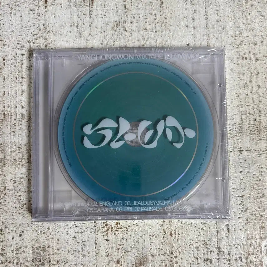 [BUNJANG] Yang Hong Won Slowmo CD Album (Sealed) / [미개봉] 양홍원 슬로모 cd 앨범 싸인반X