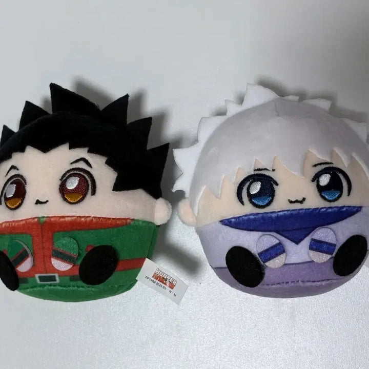 [BUNJANG] Hunter x Hunter Gon &amp; Killua Nullset Plush Bundle / 헌터헌터 곤 키르아 눌셋 nullset 만쥬 누이 인형 일괄