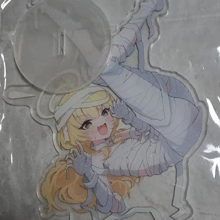 [BUNJANG] Blue Archive Halloween Yoshimi Acrylic Stand 15cm Sealed / 블루아카이브 할로윈 붕대 요시미 아크릴 스탠드 15cm 미개봉