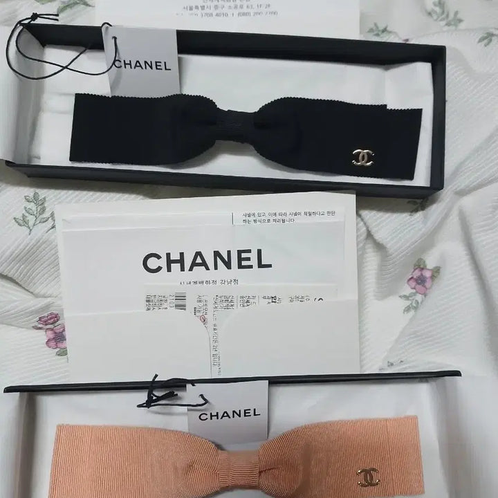 [BUNJANG] Chanel Ribbon Hairpin / 정품+인보이스)샤넬 리본 헤어핀