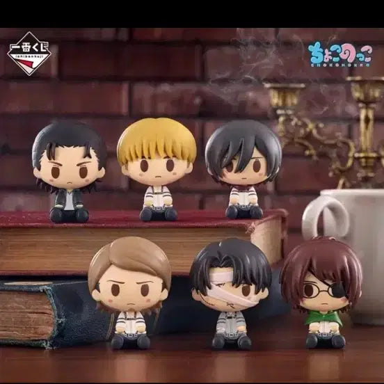 [BUNJANG] Attack on Titan Chocoinu Full Set Ichiban Kuji H, I Prizes / 진격의거인 각자의결의 제일복권 H,I상 초코노코 풀셋