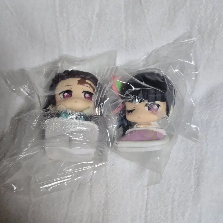 [BUNJANG] Demon Slayer Tanjiro &amp; Kanao Onemutan Figure Bundle Set / 귀멸의 칼날 탄지로 카나오 오네무탄 일괄 가챠