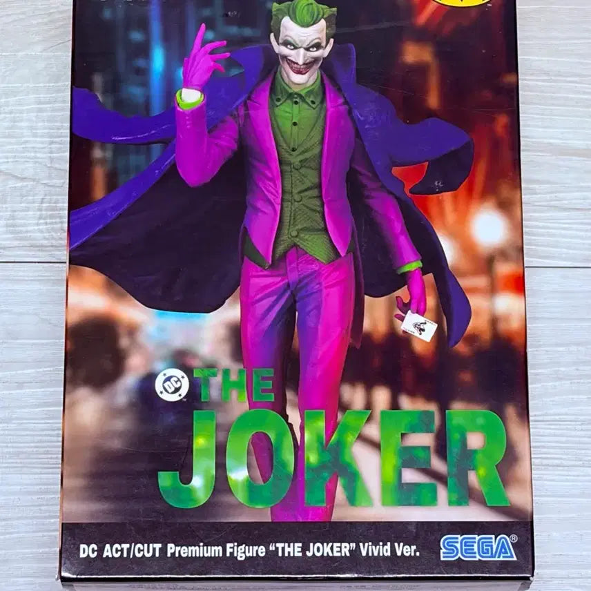 [BUNJANG] DC Joker Sega Premium Figure Vivid Version / 미개봉) DC 조커 세가 프리미엄 파규어 비비드