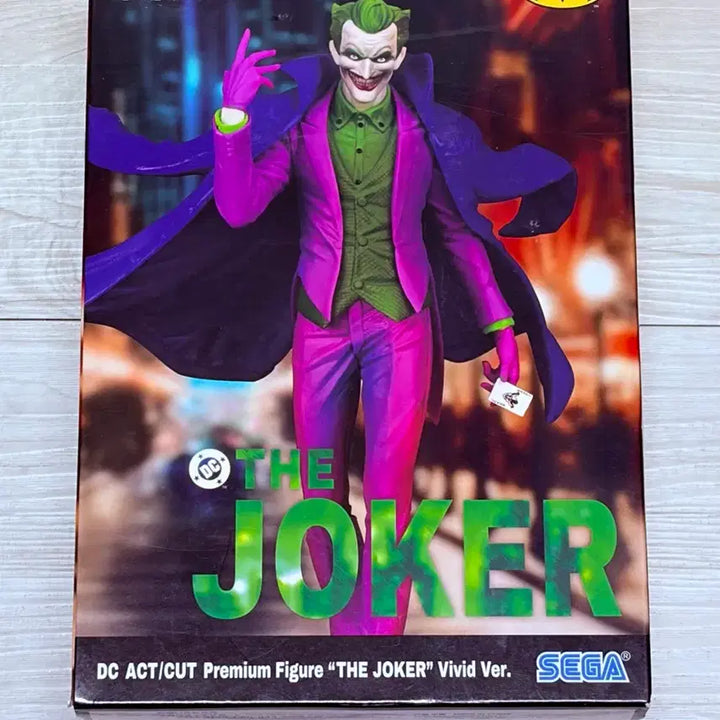 [BUNJANG] DC Joker Sega Premium Figure Vivid Version / 미개봉) DC 조커 세가 프리미엄 파규어 비비드