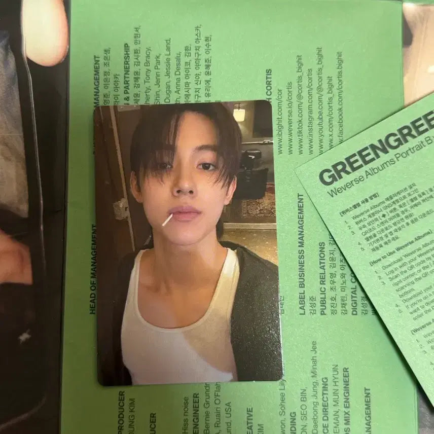 [BUNJANG] CORTIS Redred Weverse Album Um Seonghyeon Photocard / 코르티스 레드레드 위버스 앨범 포카 엄성현