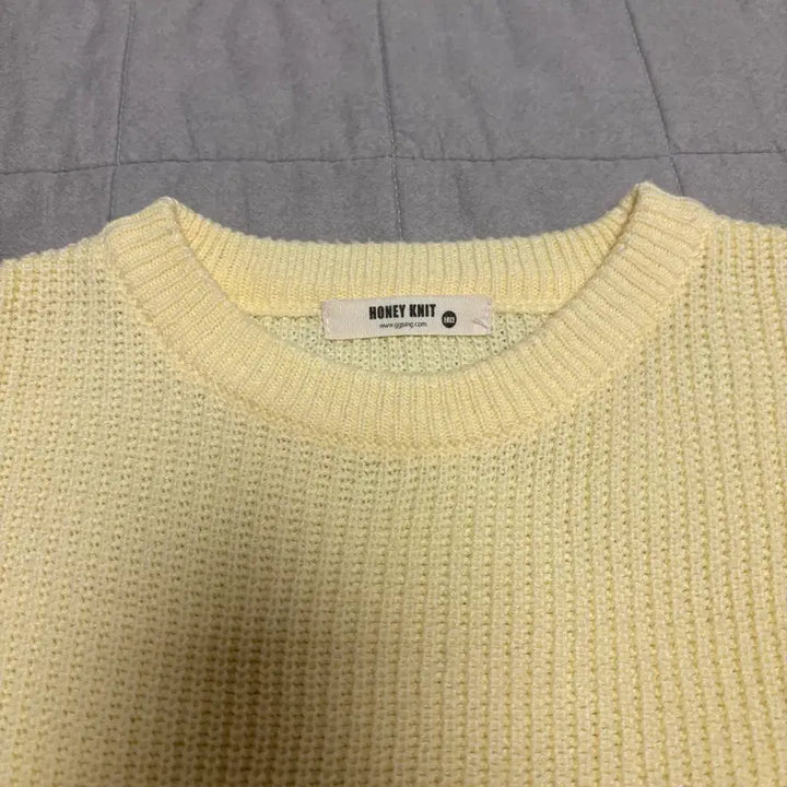 [BUNJANG] Go Go Sing Yellow Lemon Knit Top / 고고싱 옐로우 레몬 여성 봄 니트