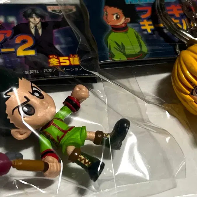 [BUNJANG] Hunter x Hunter Gon, Killua, Kurapika Classic Keychain Bundle Set / 헌터헌터 곤 크라피아 고전 키링 일괄