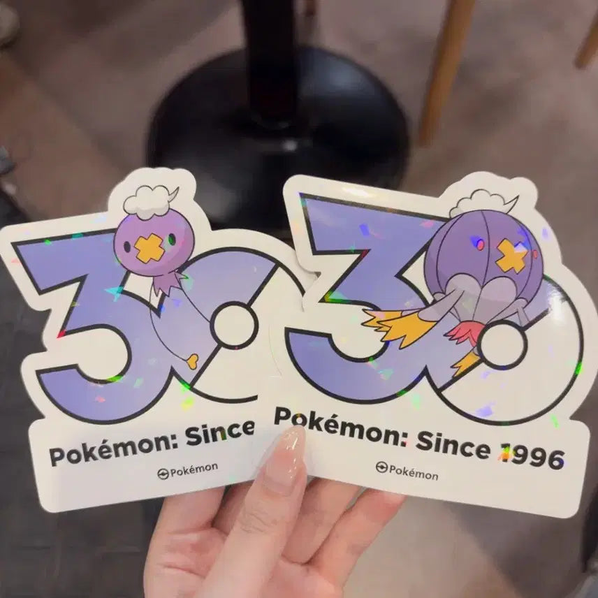 [SOLD OUT] 흔들풍손 둥실라이드 포켓몬 30주년 스티커