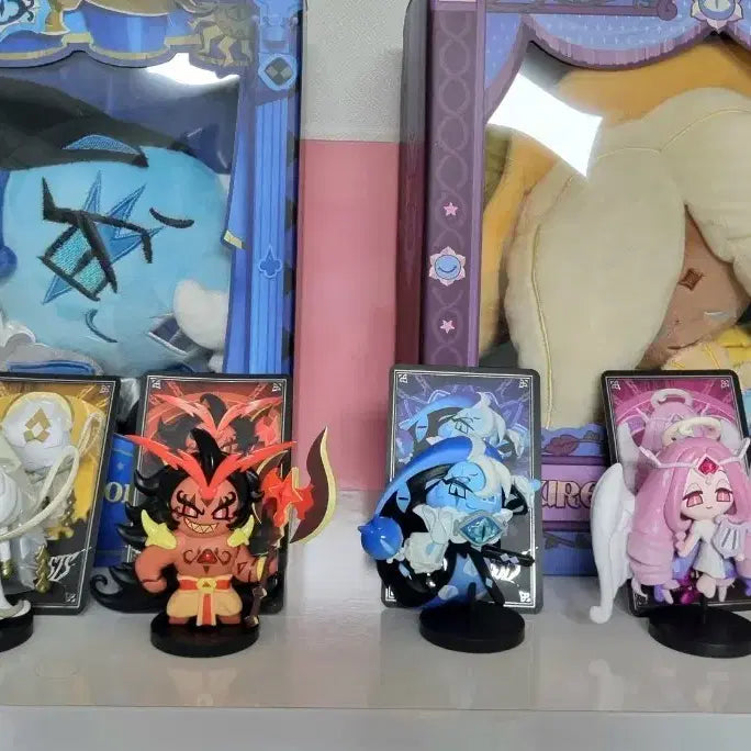 [BUNJANG] Cookie Run Kingdom Beast Figure Set (4 Types) / 택포 일괄 11) 쿠키런 킹덤 쿠킹덤 비스트 피규어 4종 쉐도우밀크