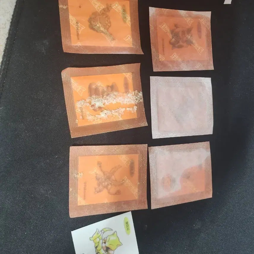 [BUNJANG] Pokemon Bread Stickers - Gengar, Vaporeon, Rayquaza / 포켓몬빵 띠부띠부씰 팬텀 샤미드 신룡