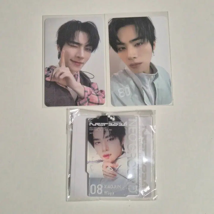 [BUNJANG] NCT Xiaojun Lenticular Keyring Bundle Set / 엔시티 팝업 샤오쥔 트레카, 5만원 특전, 렌티큘러 키링 일괄 판매