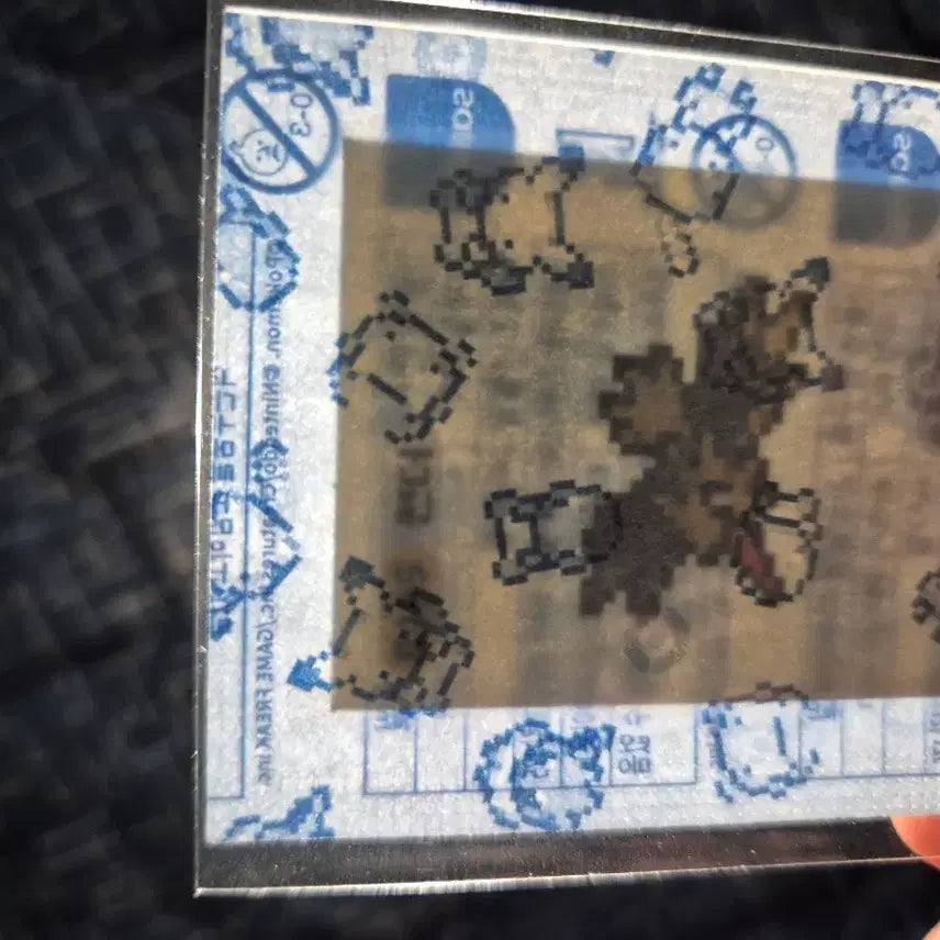 [BUNJANG] Pokemon Tteobucci Pixel Zapdos Sealed / 포켓몬 띠부씰 픽셀 썬더 띠부실 미개봉 판매
