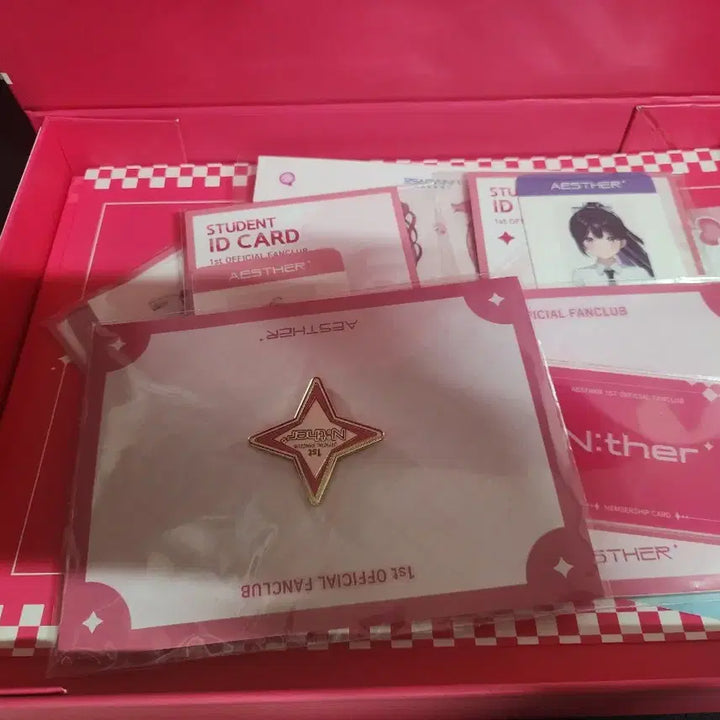 [BUNJANG] N:ITHER AESTHER 1st Fanclub Merchandise / N:ither AESTHER 1ST 팬클럽 굿즈 에스더