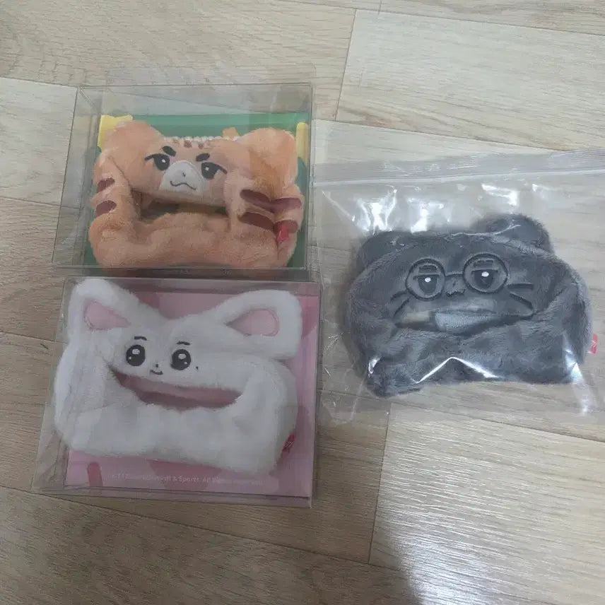 [BUNJANG] T1 Animal Friends Lightstick Cover Bundle Set (Oner, Faker, Keria) / 티원 애니멀 프렌즈 응원봉 커버 (오너, 페이커, 케리아) 3종 일괄