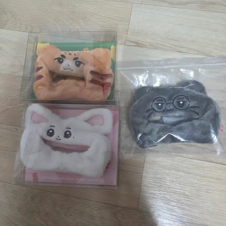 [BUNJANG] T1 Animal Friends Lightstick Cover Bundle Set (Oner, Faker, Keria) / 티원 애니멀 프렌즈 응원봉 커버 (오너, 페이커, 케리아) 3종 일괄