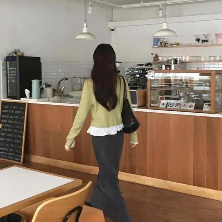 [BUNJANG] Mariround Easy Training Long Skirt (Short Length) / 메리어라운드 이지 트레이닝 롱 스커트 (숏기장)
