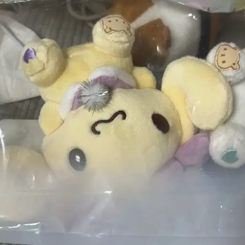 [BUNJANG] Sanrio Cinnamonroll Milk Espresso Plush Mascot Keychain Set / 산리오 시나모프렌즈 시나모롤 밀크 에스프레소 인형 마스코트 키링 세트