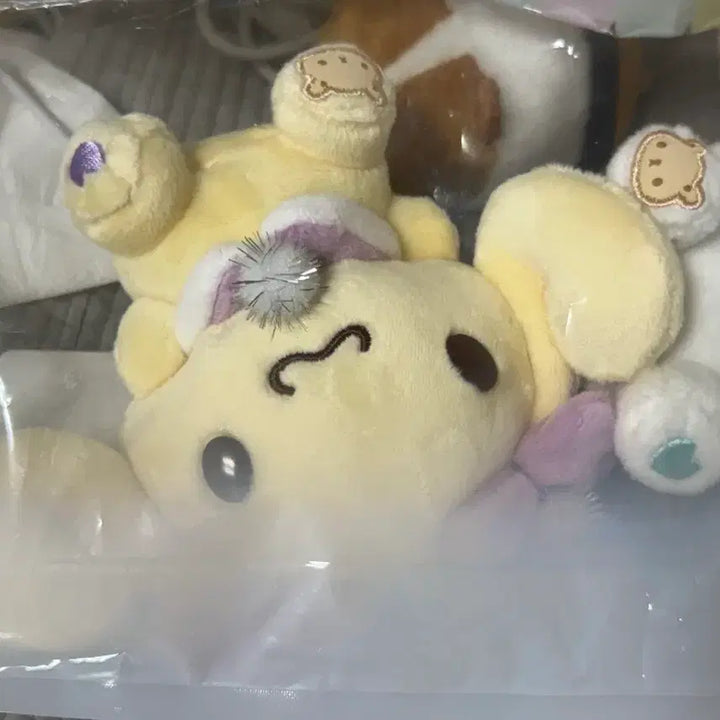 [BUNJANG] Sanrio Cinnamonroll Milk Espresso Plush Mascot Keychain Set / 산리오 시나모프렌즈 시나모롤 밀크 에스프레소 인형 마스코트 키링 세트