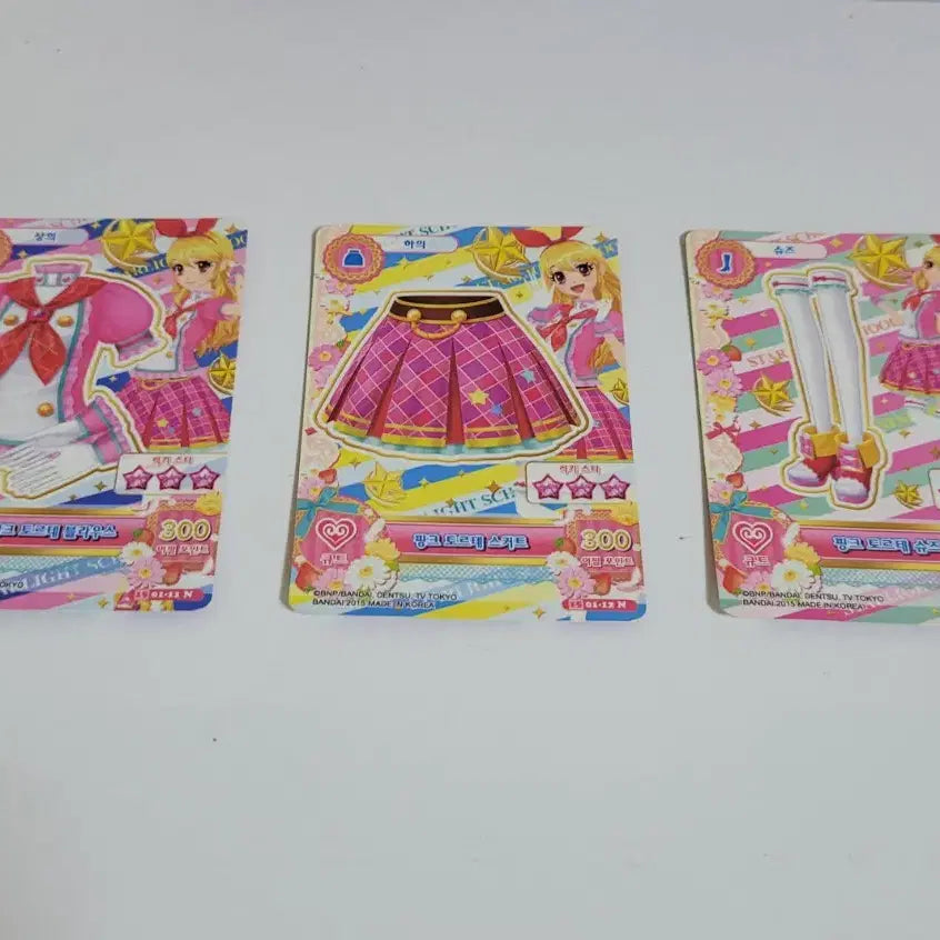 [BUNJANG] Aikatsu! Riku Ichigo 2nd Gen School Look Pink Torte Card / 아이엠스타 아이카츠 라임 이치고 2기 스쿨룩 핑크 토르테 카드 코디