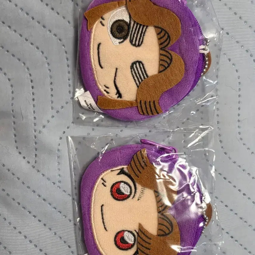 [BUNJANG] Nintama Rantaro Takiyashamaru &amp; Mikieemon Mini Pouch Keychain / 닌타마 타키야샤마루+미키에몬 미니 파우치 키체인