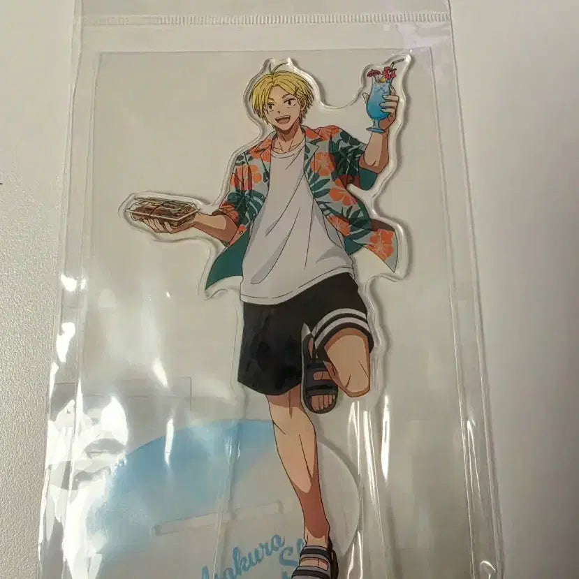 [BUNJANG] Sakomoto Days Asakura Shin Summer Cafe Acrylic Stand / 사카모토데이즈 아사쿠라 신 아크릴스탠드 서머 카페