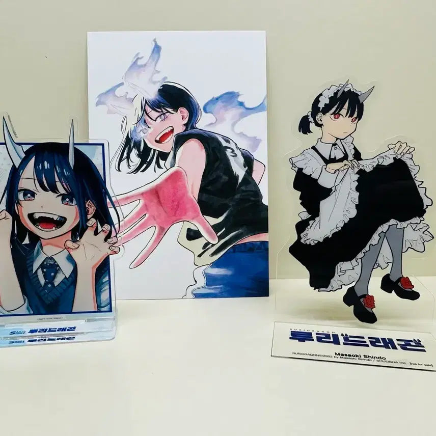 [BUNJANG] Lulidragon Acrylic Stand Special Edition Set / 루리드래곤 아크릴 스탠드 특전