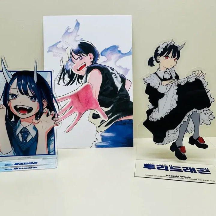 [BUNJANG] Lulidragon Acrylic Stand Special Edition Set / 루리드래곤 아크릴 스탠드 특전