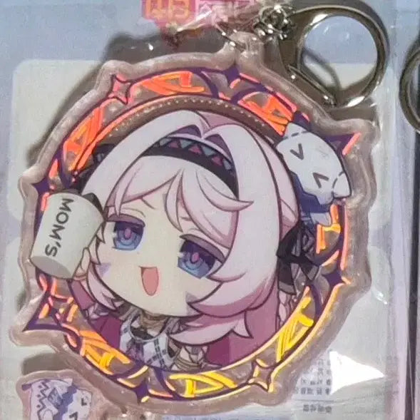 [BUNJANG] Genshin Impact Momstouch Collaboration Shyltari Acrylic Keyring / 원신 맘스터치 콜라보 시틀라리 아크릴 키링 미개봉