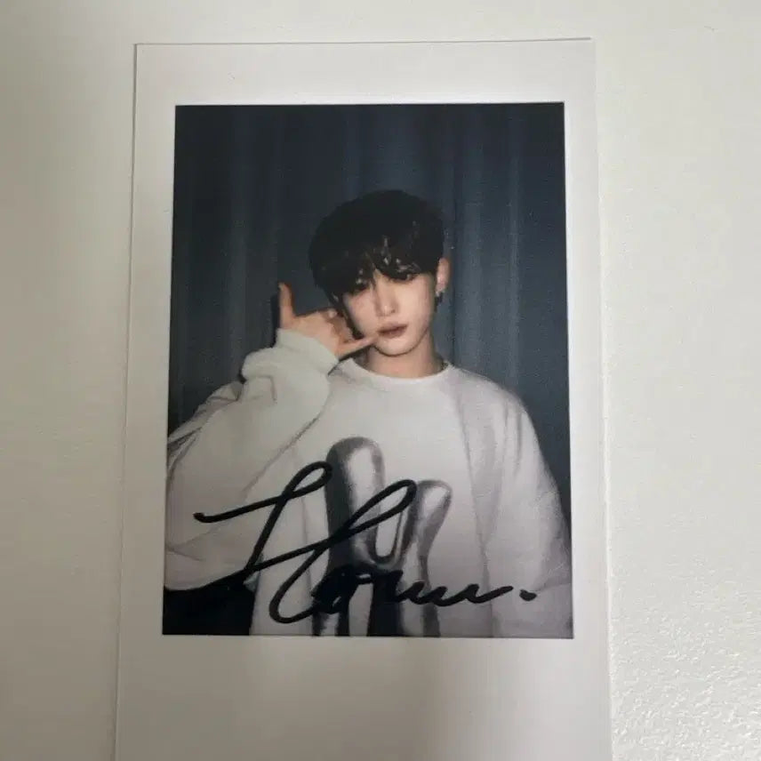 [BUNJANG] ENHYPEN Harua Polaroid Photocard / 앤팀 하루아 폴라로이드 포카