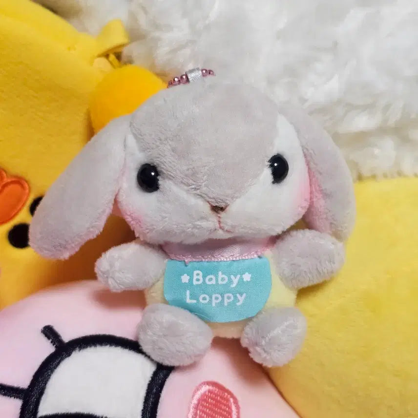 [BUNJANG] Lotty Baby Rabbit Keychain Doll / 롯삐 베이비 토끼 키링 인형