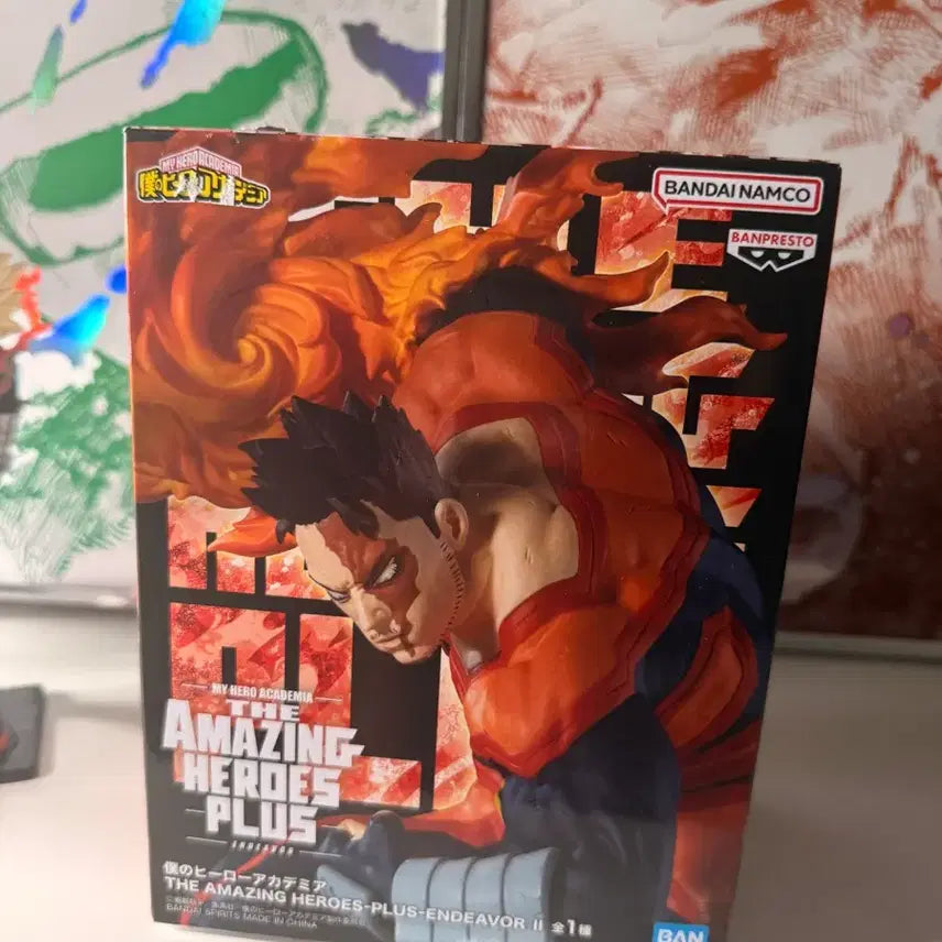 [BUNJANG] My Hero Academia Endeavor Figure (Sealed) / 나히아 엔데버 피규어( 미개봉 )판매.