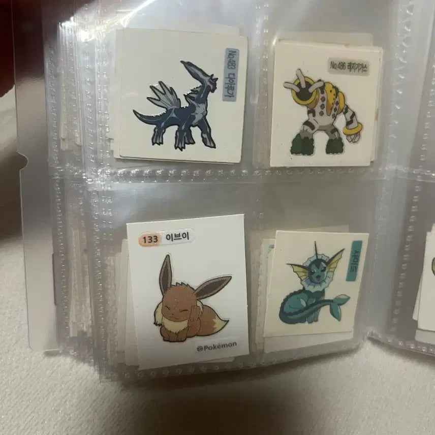 [BUNJANG] Vintage Pokemon Bread Sticker Collection / 포켓몬 빵 띠부띠부씰 모음