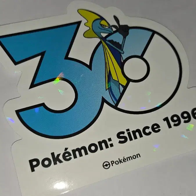 [BUNJANG] Pokemon 30th Anniversary Sticker Intelleon / 포켓몬 30주년 스티커 인텔리레온