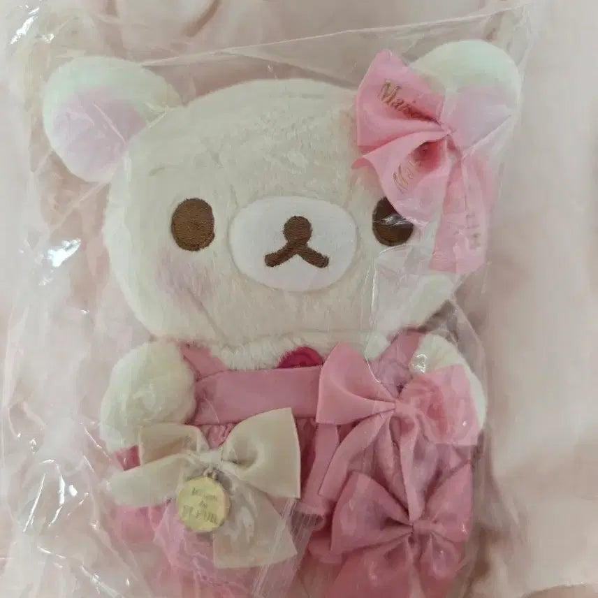 [BUNJANG] Maison de FLEUR Rilakkuma Korilakkuma S-Size Doll Limited Edition / 코리락쿠마 메종드플뢰르 s사이즈 인형 리락쿠마 메종 한정판