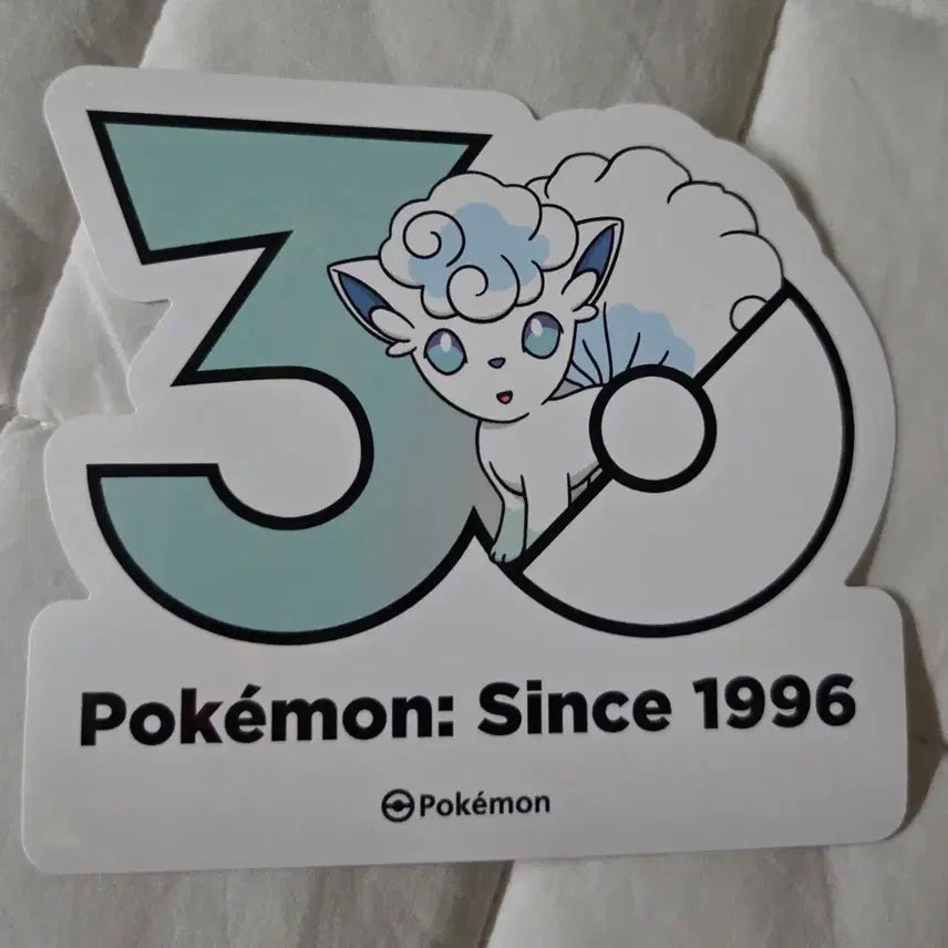 [BUNJANG] Pokemon 30th Anniversary Pop-Up Exclusive Stickers - Alolan Vulpix, Alolan Meowth / 포켓몬 30주년 팝업 스티커 교환 알로라 식스테일, 냐로테