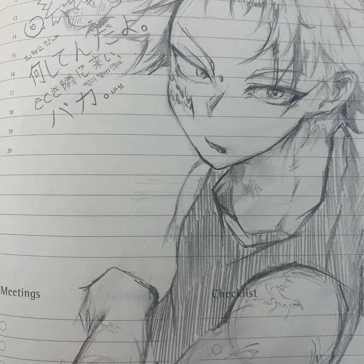 [BUNJANG] Custom Character Hand-Drawn Illustration / 캐릭터 손그림 0.4~