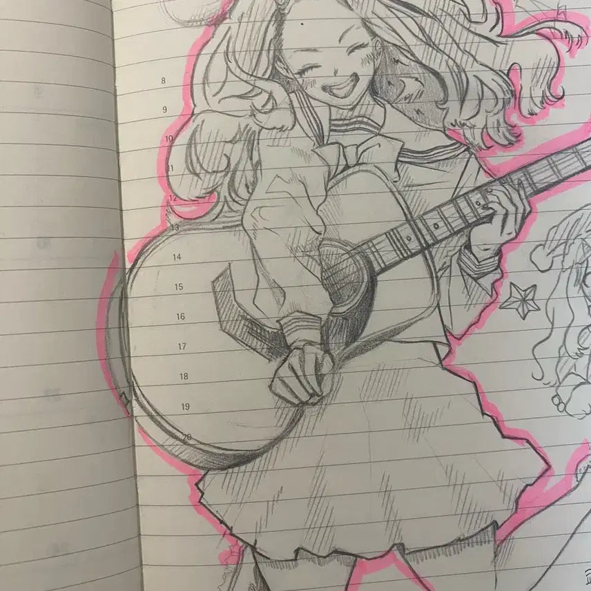 [BUNJANG] Custom Character Hand-Drawn Illustration / 캐릭터 손그림 0.4~