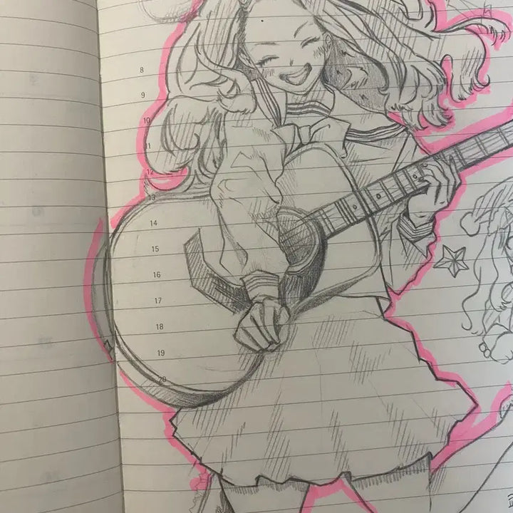 [BUNJANG] Custom Character Hand-Drawn Illustration / 캐릭터 손그림 0.4~