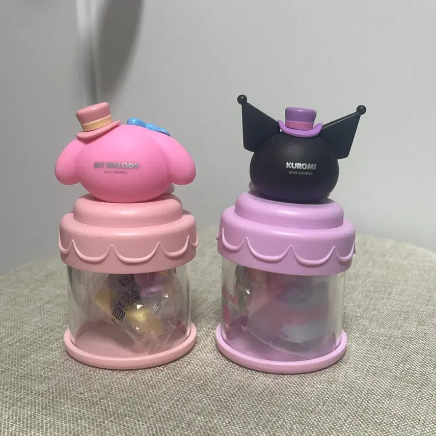 [BUNJANG] Sanrio Magic Candy Jar Series Kuromi My Melody Figure / 산리오 마술캔디통 시리즈 피규어 쿠로미 마이멜로디