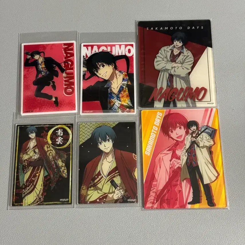 [BUNJANG] Sakamoto Days Nagumo Yoichi Acrylic Card Bundle Set / [일괄] 사카모토데이즈 나구모 요이치 아크릴 카드