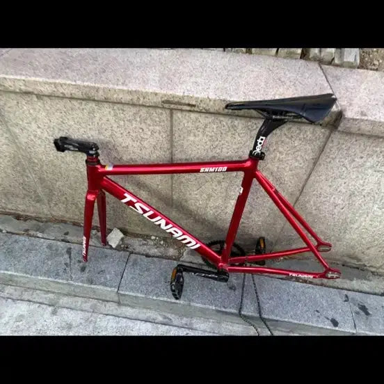 [BUNJANG] Tsunami Road Bike (Red Wine) / 쓰나미 로드 대차