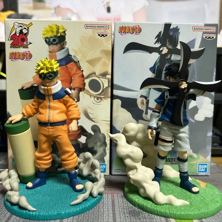 [BUNJANG] Banpresto Naruto &amp; Sasuke Action Figure Set / 반프레스토 나루토 피규어 나루토,사스케