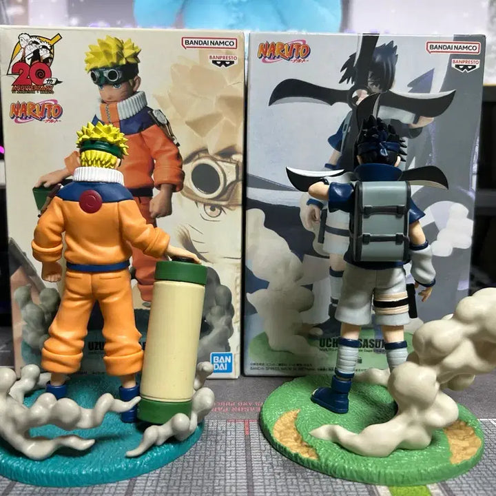 [BUNJANG] Banpresto Naruto &amp; Sasuke Action Figure Set / 반프레스토 나루토 피규어 나루토,사스케