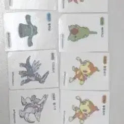 [BUNJANG] Pokemon Stickers / 포켓몬 띠부실(4자리수)판매합니다