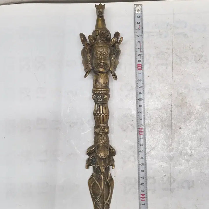 [BUNJANG] Brass Vajra / 황동 금강저 (433) (택배비 따로)