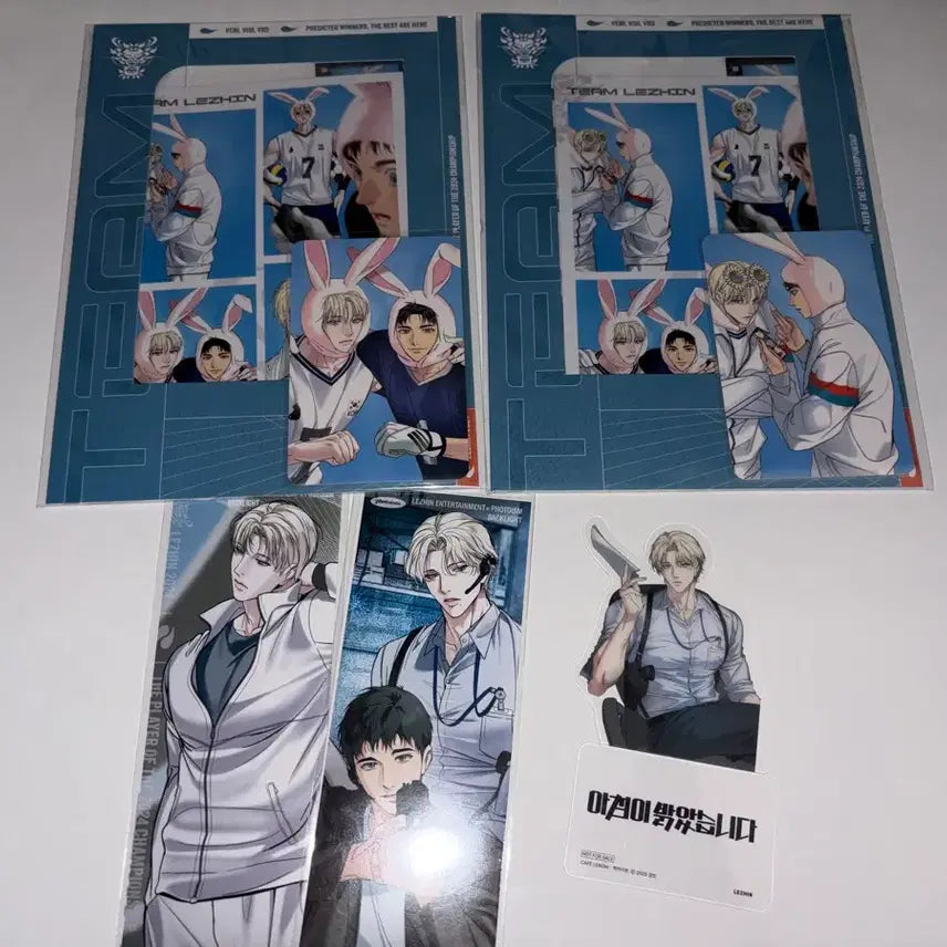 [BUNJANG] TeamRejin Backlight Ne-cut Film Package 2 Types Photocard Holder / 백라이트 팀레진 네컷 필름 패키지 2종, 아밝 팀레진 포토이즘, pet