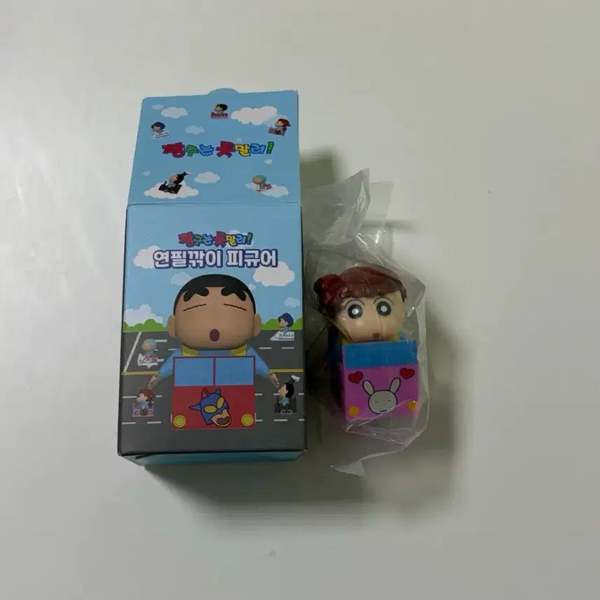 [BUNJANG] Shin-chan Crayon Sharpener Figure (Glass) / [새상품] 짱구 연필깎이 피규어 (유리)