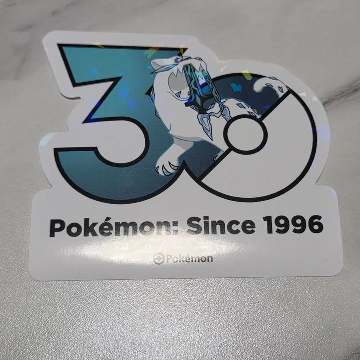 [BUNJANG] Pokemon 30th Anniversary Logo Sticker / 포켓몬 30주년 로고 스티커 파오젠 판매합니다.