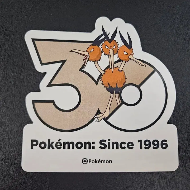 [BUNJANG] Pokemon 30th Anniversary Sticker Duto Trio / 포켓몬 30주년 스티커 두트리오 양도/교환